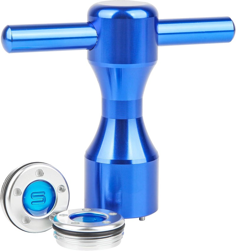 FoFoFo Golf Putter Weights Compatible with Scotty Cameron 2pcs Blue 5g/10g/15g/20g/25g/30g/35g/40g/45g with Wrench Kit Set Compatible with Titleist Scotty Cameron Putter Newport - Image 2